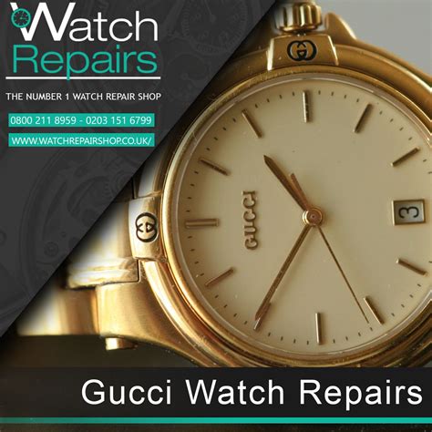 authorized Gucci watch repair